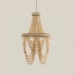 Handmade Wooden Beaded and Shell Chandeliers Introduced by Home and Soul Furniture