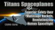 New Spaceplane's Superior Safety Over Multistage Rockets for Human Spaceflight Explained in White Paper by Titans Space