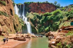 Ouzoud Waterfalls will be the finish line