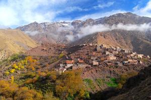 The cross will cross the High Atlas Mountains