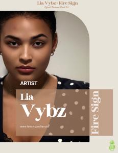 Lia Vybz Fire Sign Official Electronic Press Kit