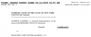 Index No. 60802672025/Supreme Court of the State of New York, County of Nassau