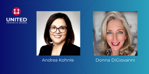 Headshots of Andrea Kohnle and Donna DiGiovanni