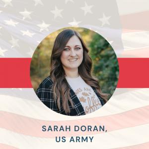 Sarah Doran is a U.S. Army aviation veteran, author, and homeschooling mama.  Creating engaging, educational children's literature to authentically honor and represent military families.