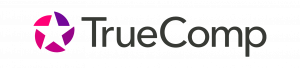TrueComp logo featuring modern, bold lettering representing smarter workforce solutions for government agencies.