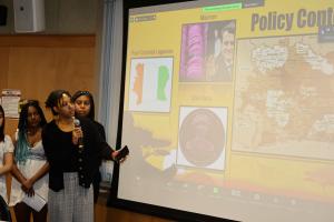 Summer Academy Participants Present Capstone Project on Côte D'Ivoire’s Cocoa Industry