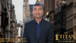 2025 TITAN Business Awards S1 Platinum Winner: Balachandar Jeganathan