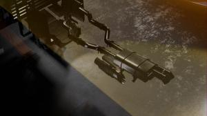 Noise reduction exhaust system