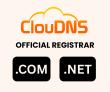 ClouDNS Becomes Official .COM and .NET Registrar