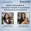 Recipients Announced for the 2025 FelineVMA/EveryCat Health Foundation Scholarship