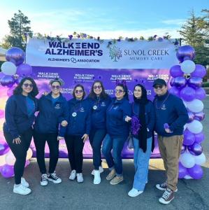 Concord Campus Participates in the Alzheimer's Walk in 2024