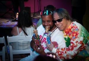 Big Chief Bo Dollis Jr and June Yamagishi