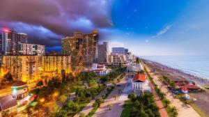 Blick auf Batumi