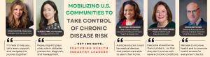 Special Edition "Solving Healthcare Challenges" Webinar Panel, Stacey Simms Diabetes Connections, Orange Biomed, John Robitscher National Association of Chronic Disease Directors, Ny’Nika McFadden Texas State University, Pat Merryweather-Arges Project Patient Care