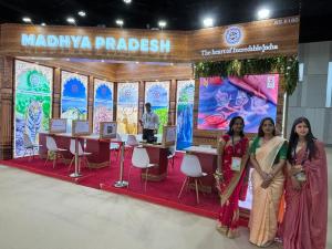 Madhya Pradesh Tourism Stand at ATM Dubai 2025