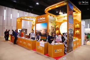 Uttar Pradesh Tourism vibrant display of tourism offerings