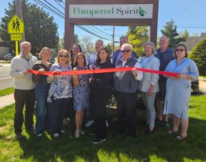 Grand Reopening of Pampered Spirit in Point Pleasant NJ Ribbon Cutting