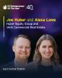 Alexa Lowe and Joe Huber of Verti CRE and Huber Equity Group named Entrepreneur Of The Year® 2025 East Central Finalists