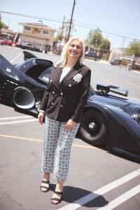 the Batmobile—an icon of courage and transformation—just like the mission of the Hero Initiative, brought to life through her foundation, High Tide Global.
