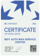 Loc8NearMe Honors Indy Auto Man Among the Best Businesses in Indianapolis