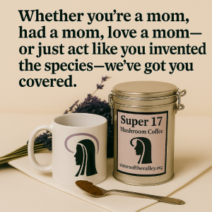 a poster announcing the mother's day sale