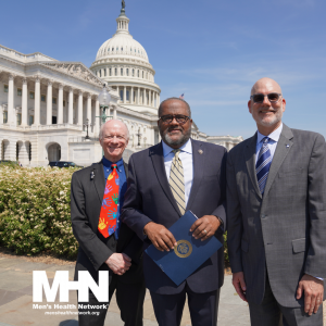 Ronald Henry and the Congressional Men's Health Caucus, 2025 Press Conference Members