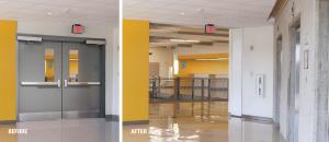 FireGuard Slim before and after installation