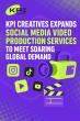KPI Creatives Expands Social Media Video Production Services to Meet Soaring Global Demand