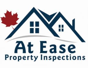 THis is the professional logo for At Ease property Inspection for Home, Commercial, and WETT Inspections. This is a fully independent Canadian company with well regarded reviews.
