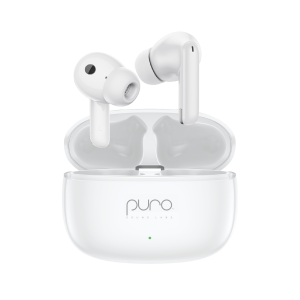 PuroQuiet Air volume limiting true wireless headphones for kids and adults