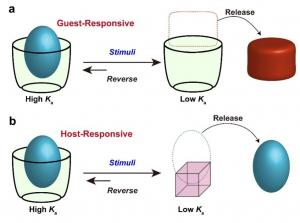 Illustration of responsive host-guest systems.