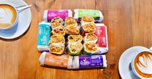 Dis Burritos Pilled on Table