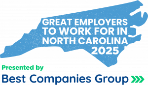 Great Employer in North Carolina 2025 Award Badge