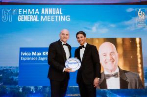 Panos Almyrantis (President of The European Hotel Managers Association), and Ivica Max Krizmanić, General Manager of the iconic Esplanade Zagreb Hotel
