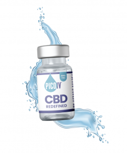 PICO IV, the pioneers behind the world’s first sterile CBD emulsion, today announced a strategic partnership with The DRIPBaR, one of the nation’s fastest-growing IV therapy franchises Single use vial of Pico IV CBD