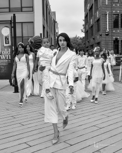 Black & White All White Photo Shoot