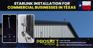 Starlink for Commercial Business for Texans