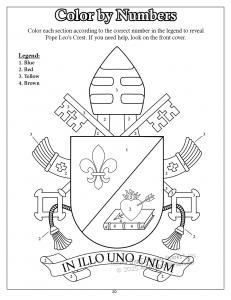 Pope Leo XIV Coloring Book page 4