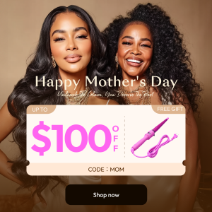 UNice Mother’s Day Glow-Up Wig Sale