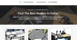 Dallas Roofers Near Me Desktop Screenshot