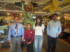 Bob Zeidman with the 2025 Zeidman Award winners