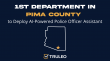 Sahuarita Police Department to Become 1st in Pima County to Deploy AI-Powered Police Officer Assistant