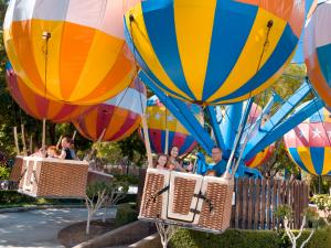 Balloon Flight ride at Gilroy Gardens