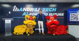 Davent with lions