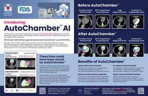 Front and Back cover of HeartLung's AutoChamber™ AI Brochure