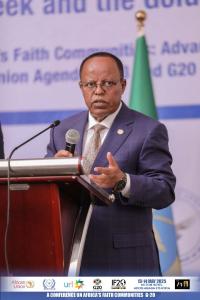 Speaking at G20 Interfaith Forum Regional Conference
