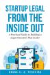 New Book Reframes Legal as a Startup Growth Enabler, Not a Barrier