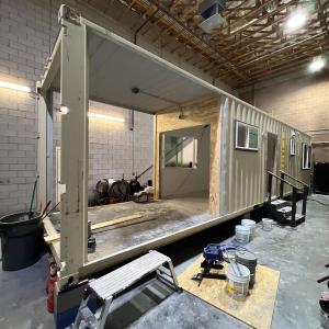 Vision 30 Patio under construction