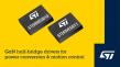 ST's GaN half-bridge drivers fine-tuned for power conversion and motion control in consumer and industrial applications