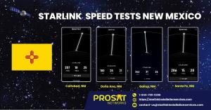 Starlink App Speed Tests New Mexico